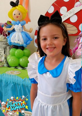 Alice at Mad Hatter's Tea Party